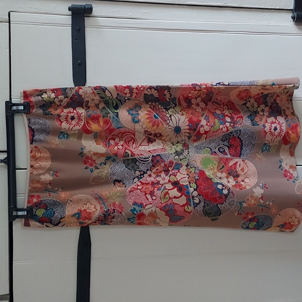Floral Print Skirt by Juno